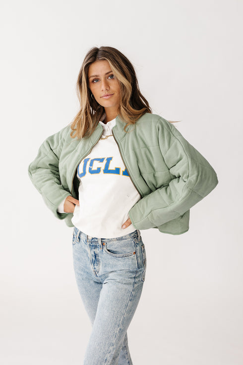 Sage Babe Quilted Jacket *RESTOCKED*